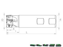 ST90 APKT 1604 D32 C32 L300 Z03