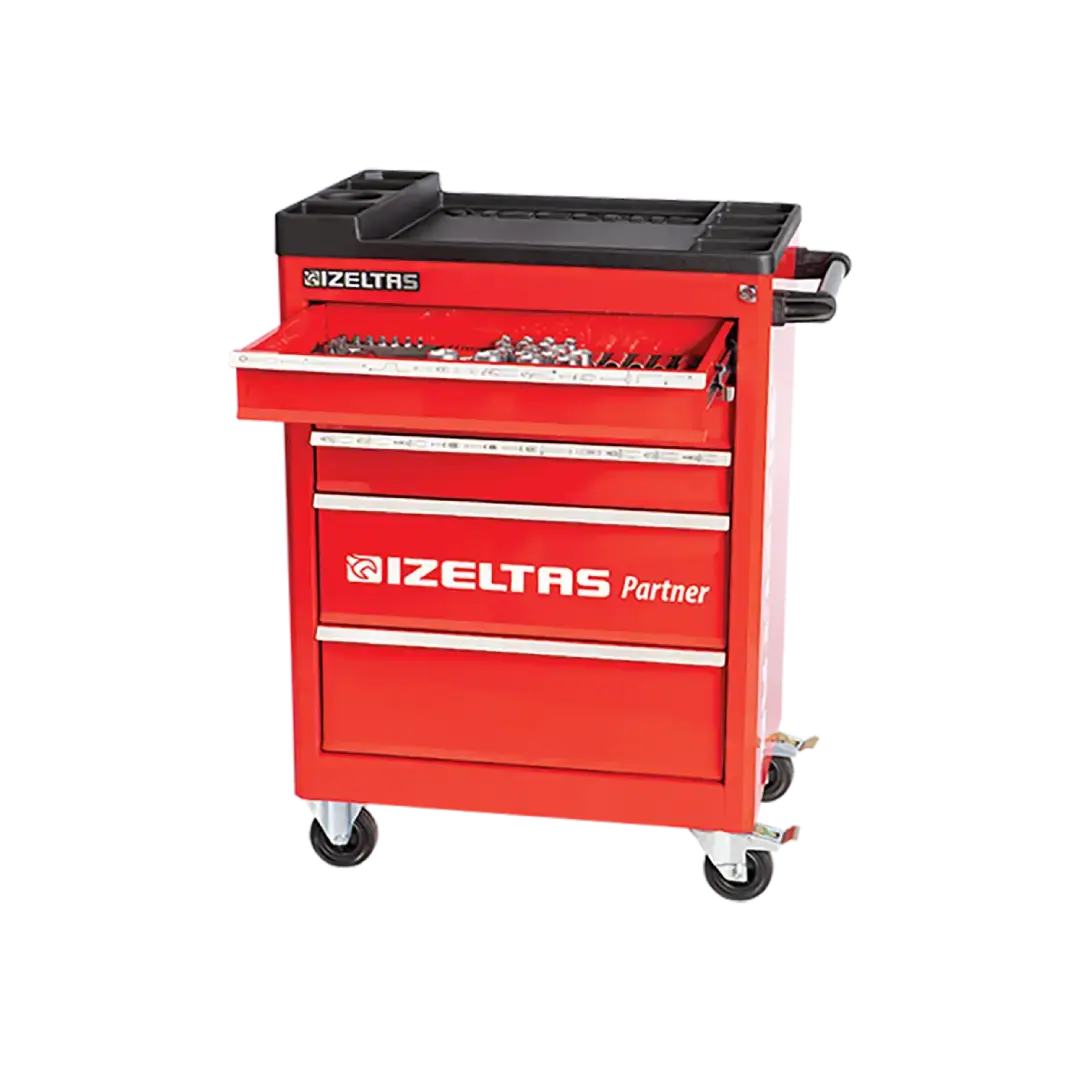 5 Çekmeceli Dolu Takım Arabası (İzeltaş Partner)